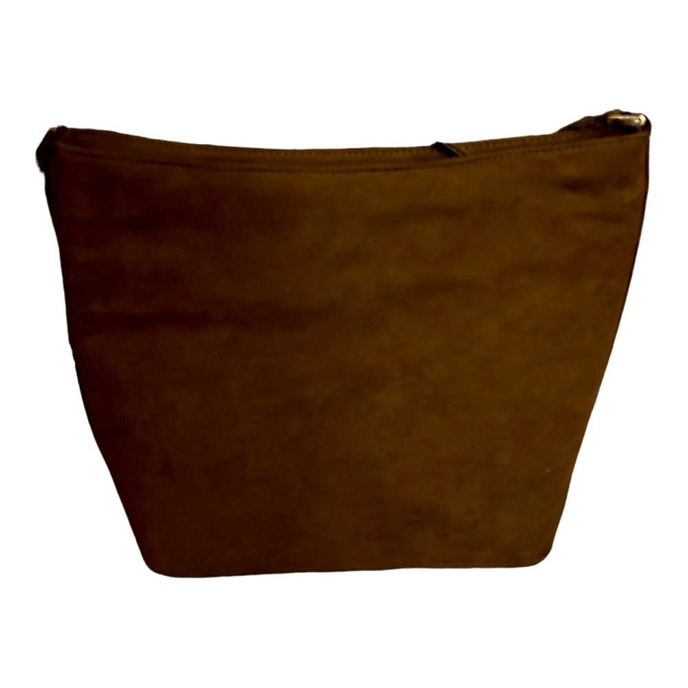 Liz & Co. color block bag in brown and green tones. NWT - Picture 2 of 3